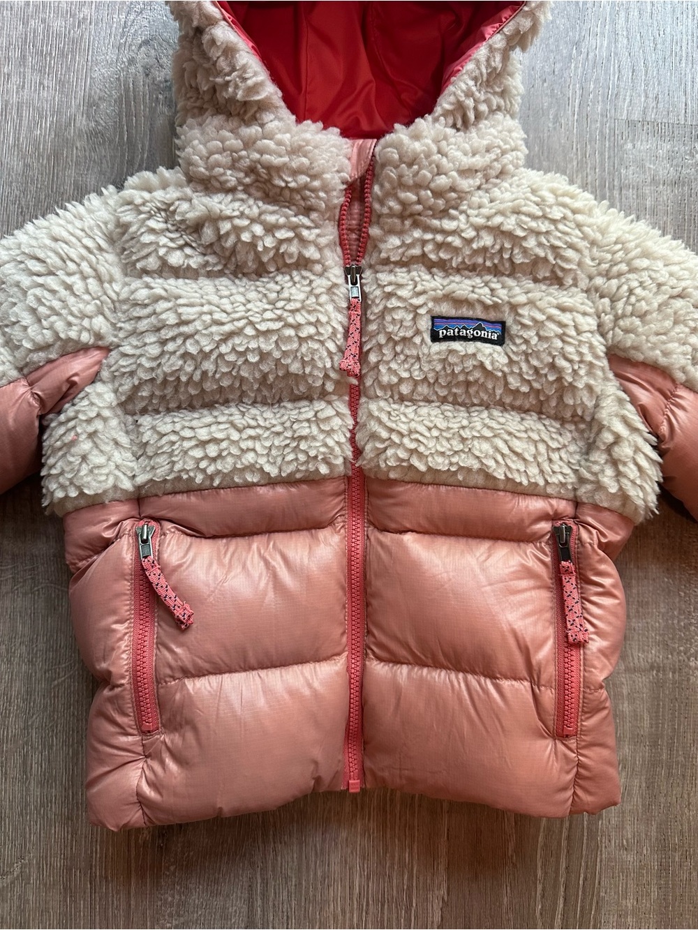 NWT Patagonia 2T Pink Hi Loft Furry Friends Jacket - Picture 2 of 6